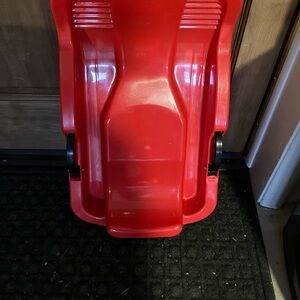 Red Toddler Sled